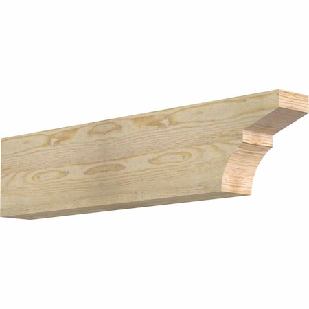 Ekena Millwork Monterey Rough Sawn Rafter Tail, Douglas Fir, 4"W x 8"H x 36"L RFT04X08X36MON00RDF